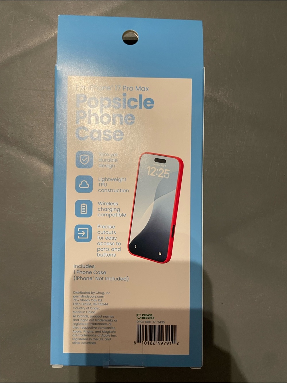 GEMS iPhone 17 Pro Max Popsicle Phone Case New - Picture 3 of 3